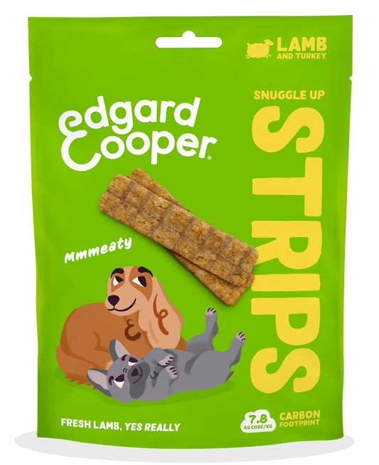 Edgard & Cooper Dog Strips Lamb & Turkey