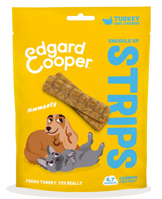 Edgard & Cooper Dog Strips Turkey & Chicken
