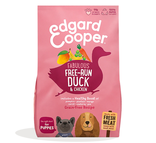 Edgard & Cooper Duck & Chicken Puppy 7kg