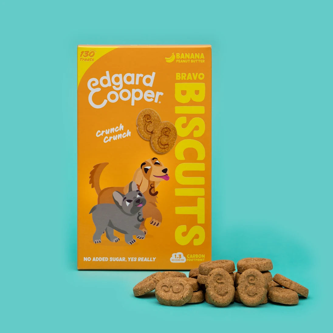 Edgard & Cooper Dog Biscuits Banana