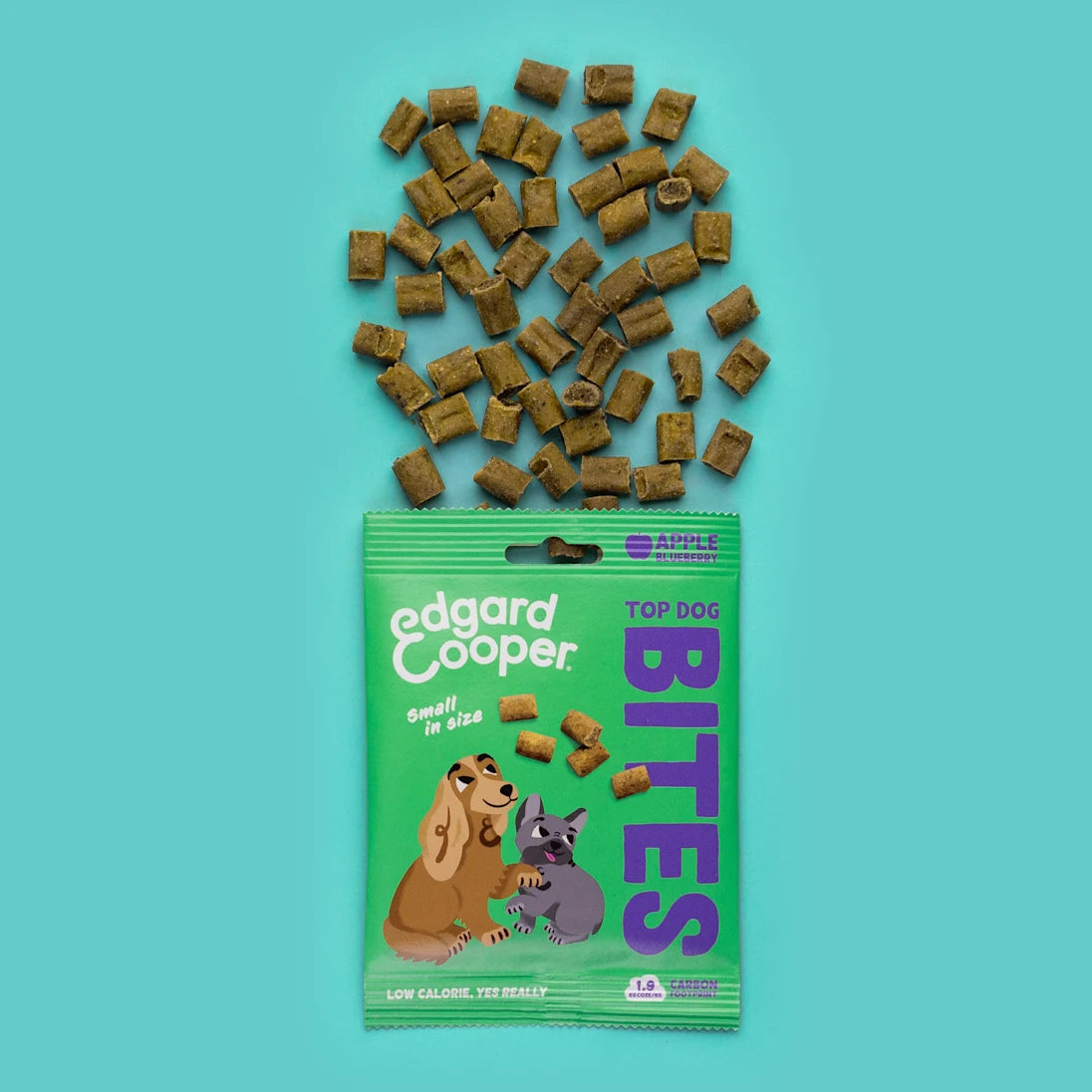 Edgard & Cooper Dog Bites Apple & Blueberry
