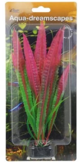 AQUA DREAMSCAPES RED & GREEN JAVA FERN 8"/20CM PLAS PLAT