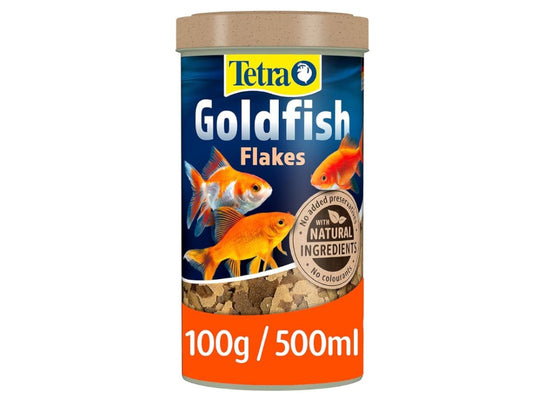 TETRA GOLDFISH FLAKES 100G 500ML