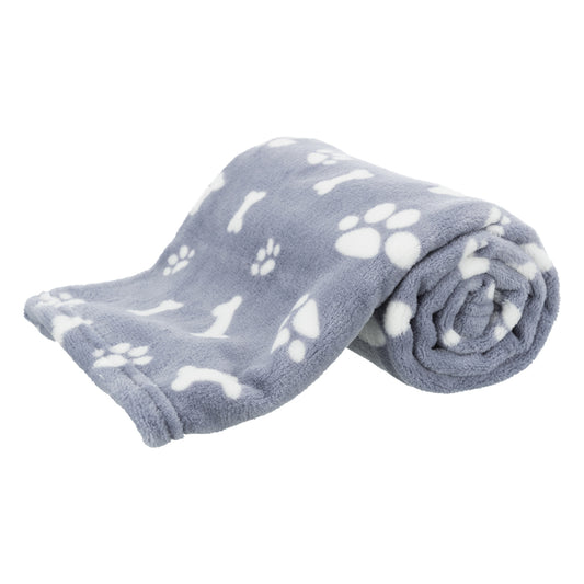 Kenny blanket, plush, 100x 75 cm, blue