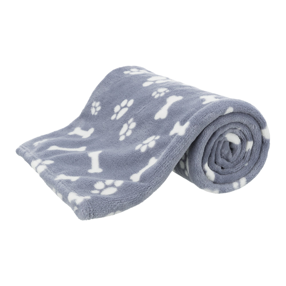 Kenny blanket, plush, 150x 100 cm, blue