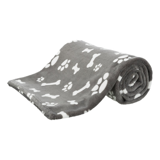 Kenny blanket, plush, 150x 100 cm, grey