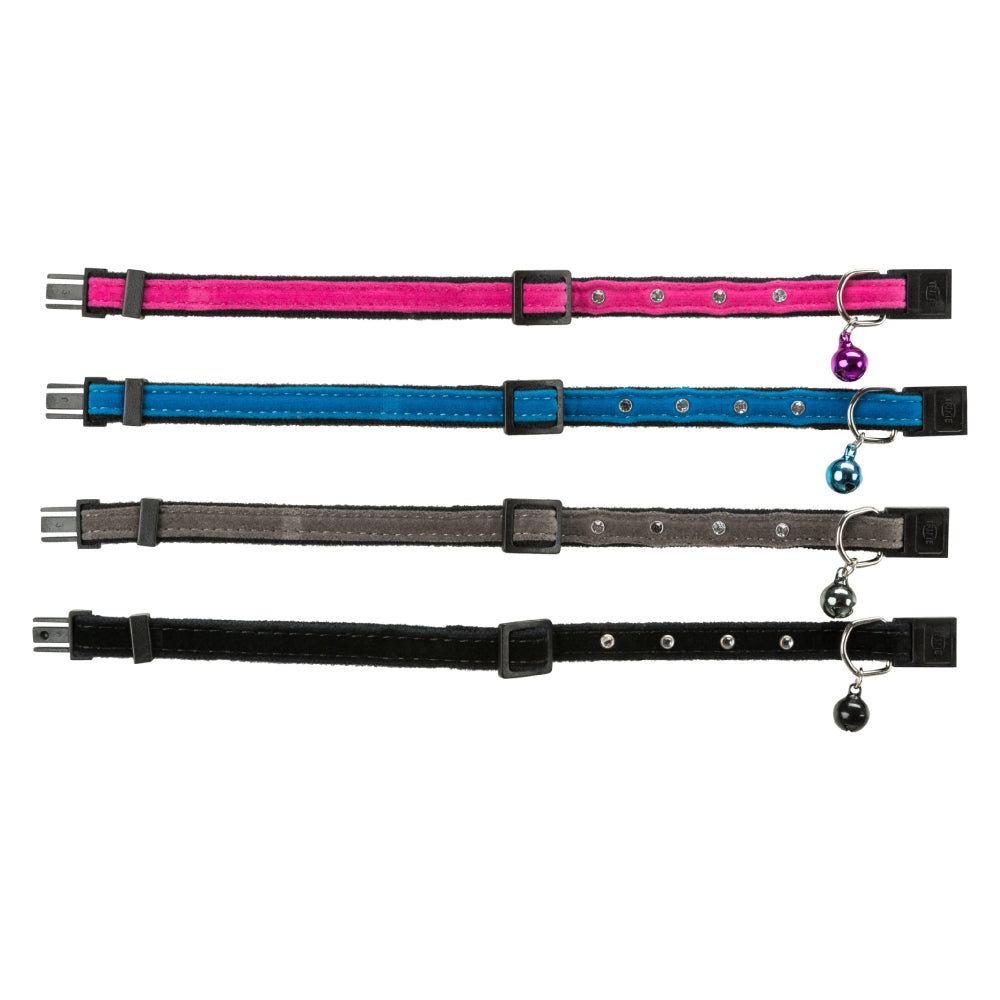Trixie Cat Collar Velvet with Juwels