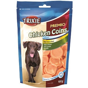 Premio Chicken Coins Dog Treats 100g