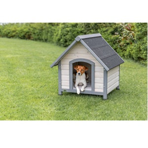 Natura Dog Kennel Saddle Roof