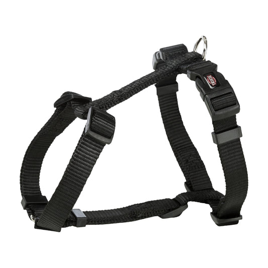 Trixie Premium H Harness Black S-XL