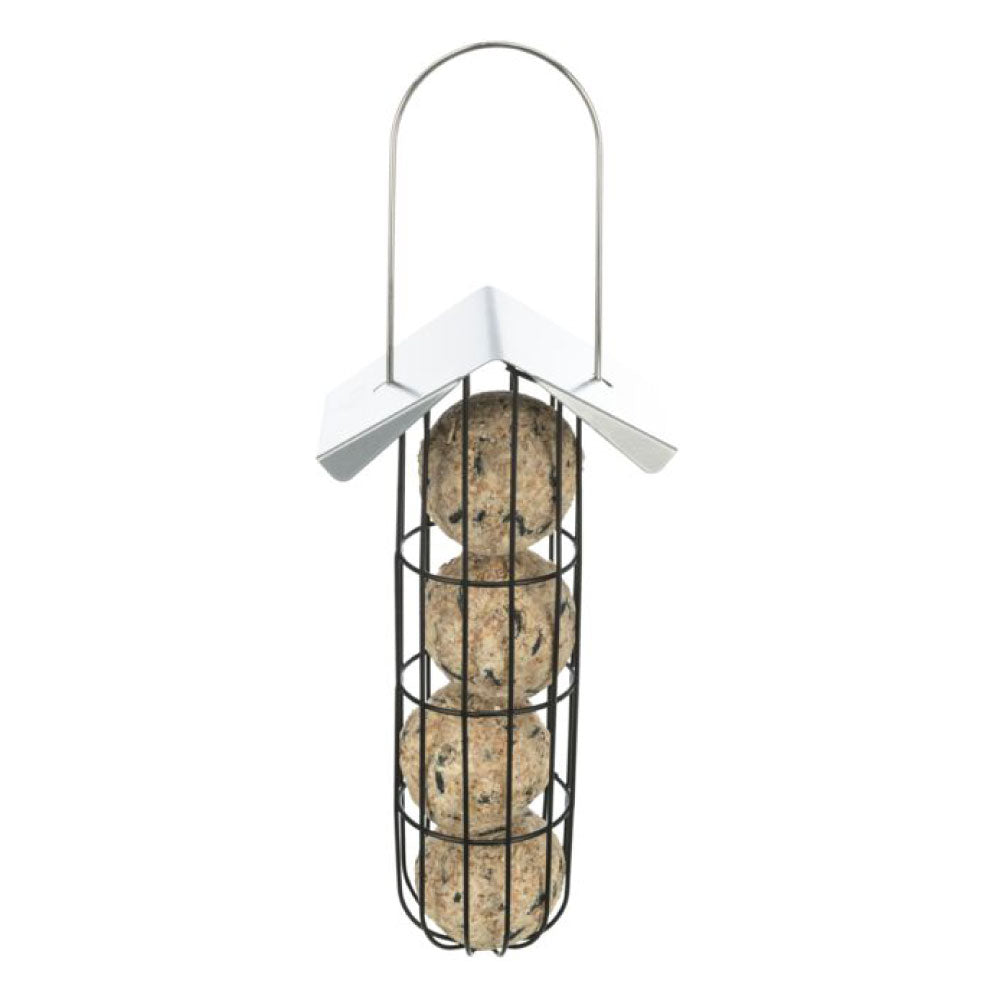 Fat Ball Feeder Metal Black 10x25x10cm