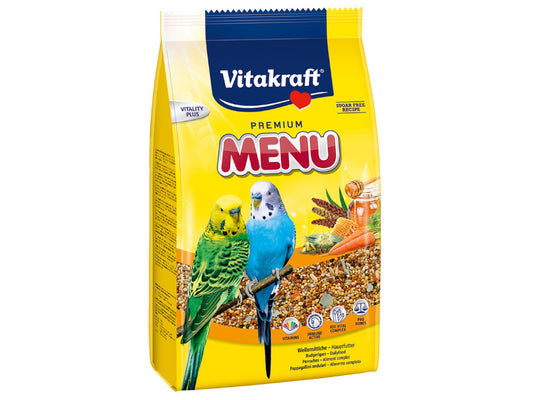 VK BUDGIE PREMIUM MENU & VITAL COMPLEX 500G