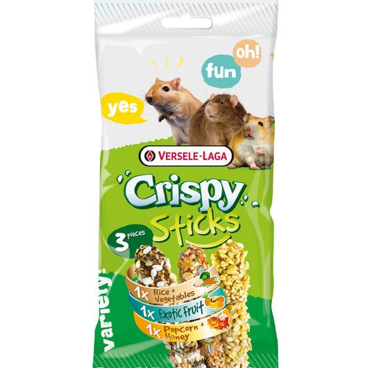 Crispy Sticks For Omnivores - Triple Variety Pack 160g