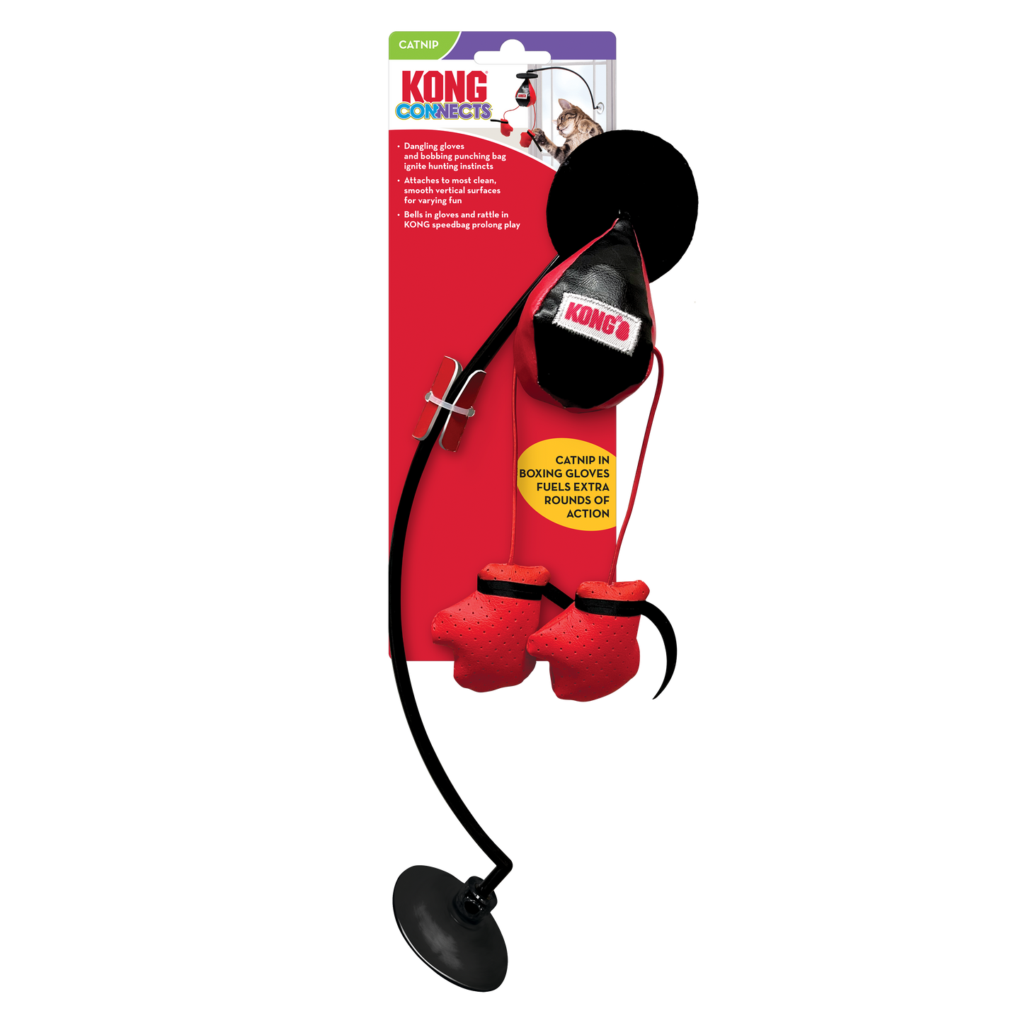 Kong Connects Punching Bag Cat